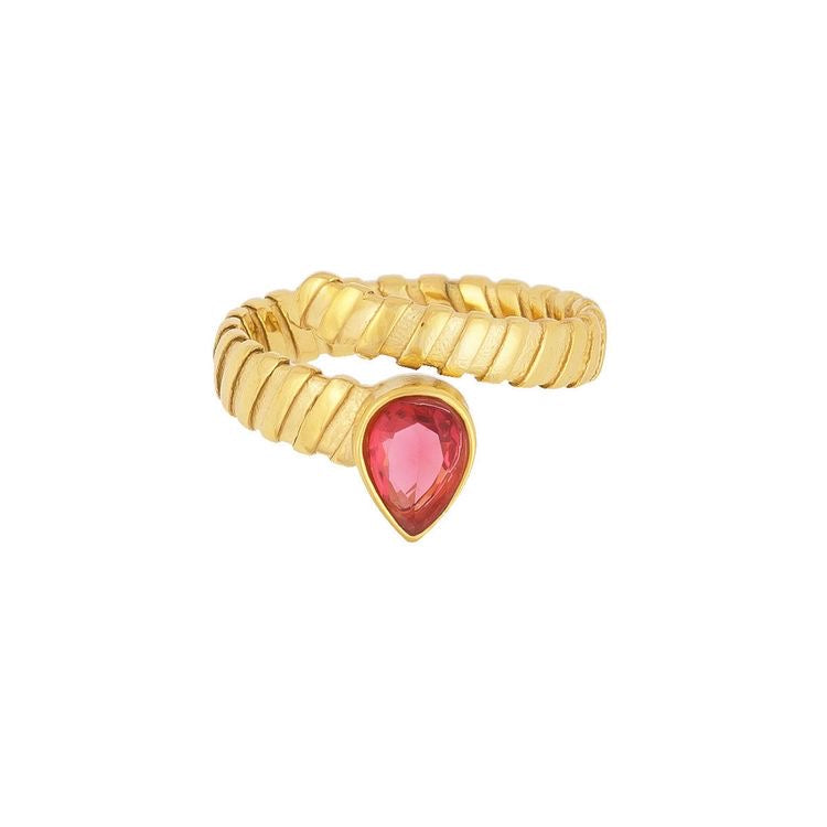 Ella Ring (Pink Stone)