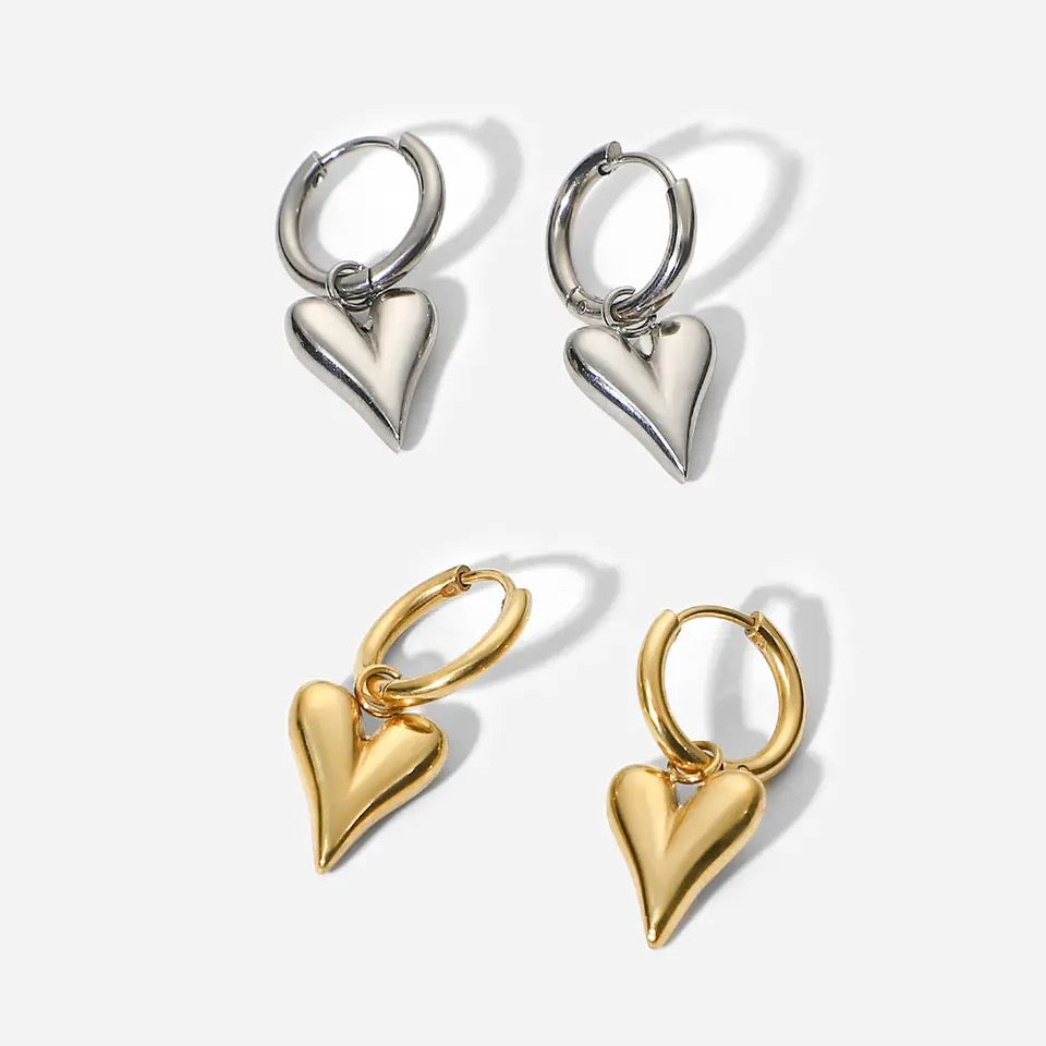 In Love Earrings (Silver)