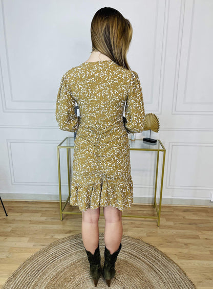 Paris Dress in Ochre