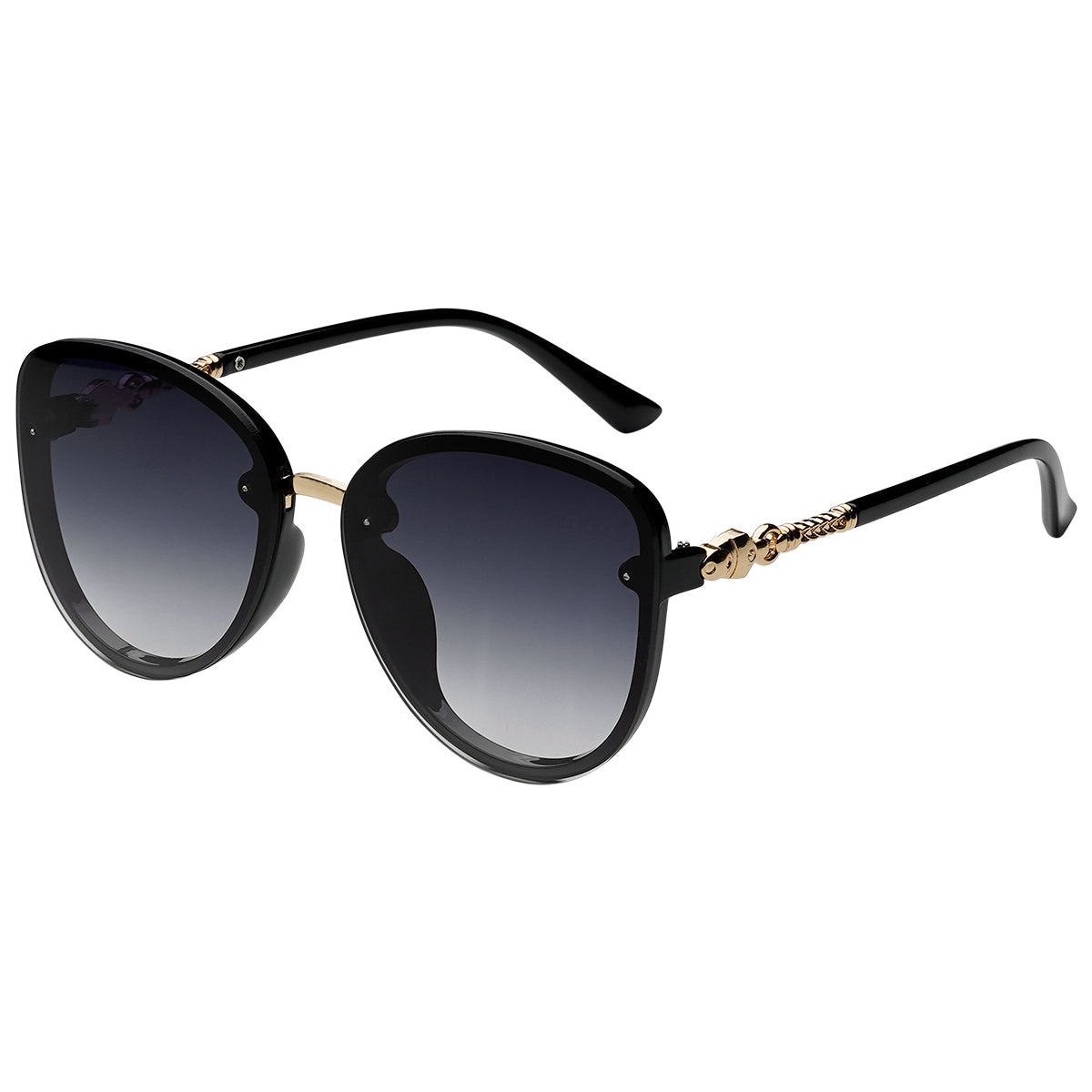 Cecily Sunglasses (Black lenses)