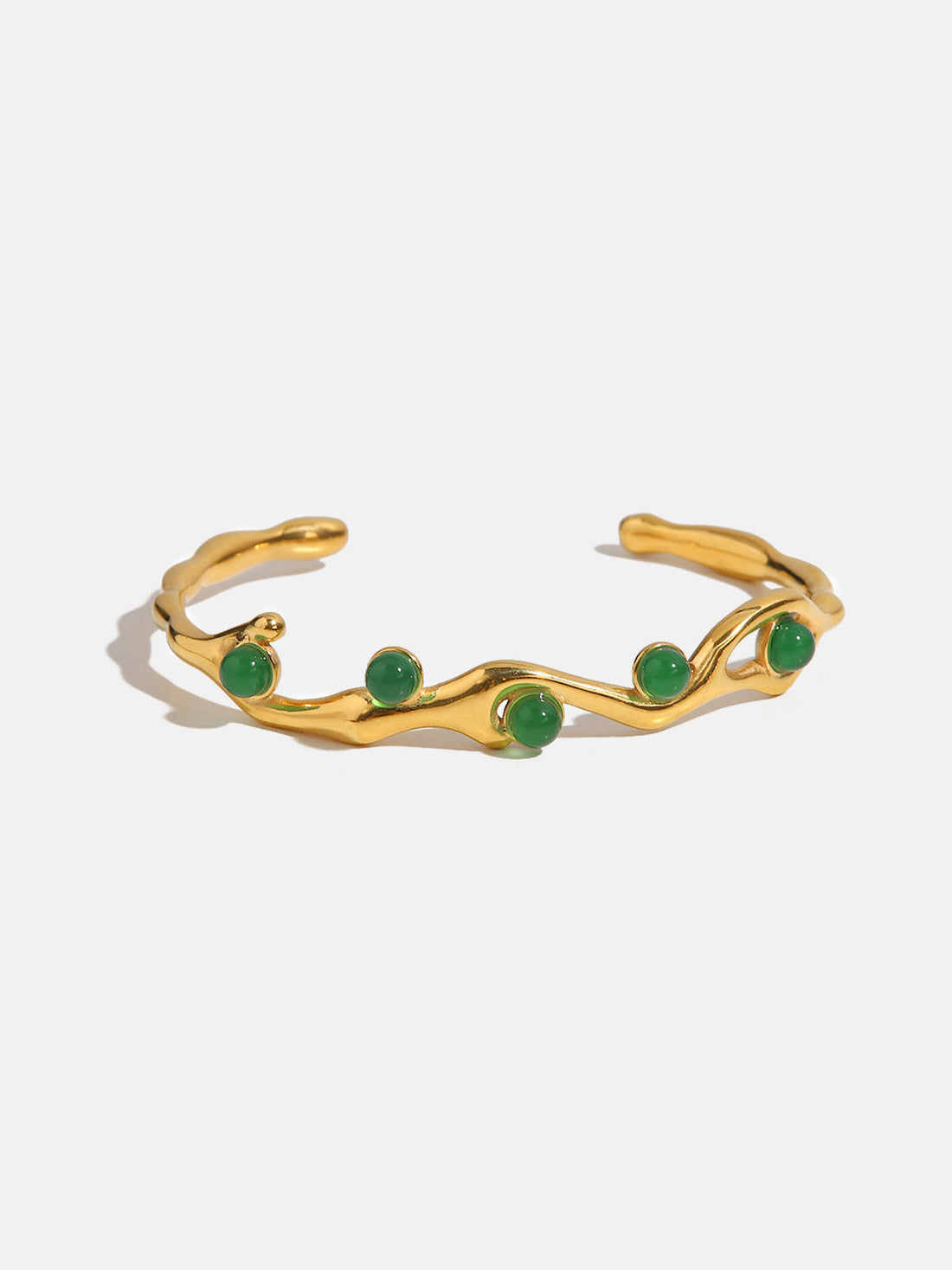 Scarlet Bracelet (Green Stones)