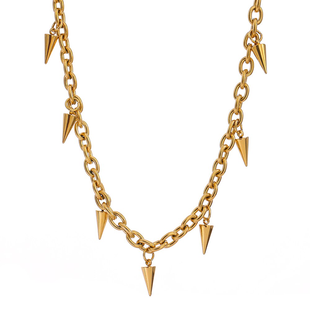 Aurelia Necklace in Gold